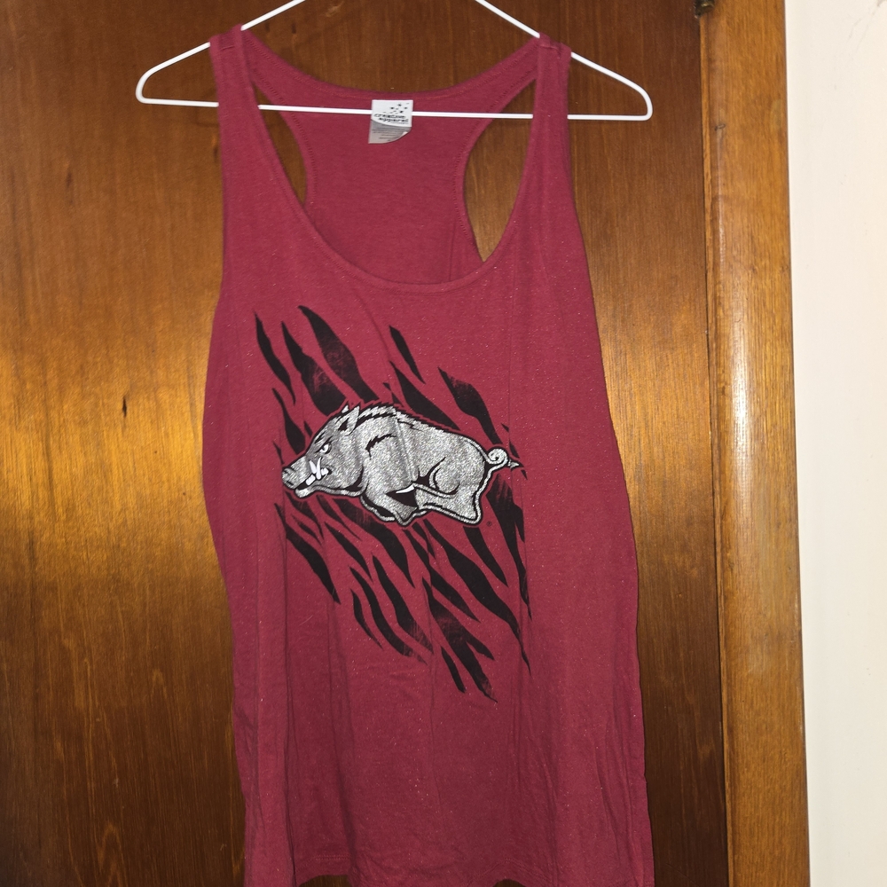 Razorback Graphic Racerback Tank